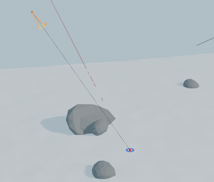 Blender technical image related to mine detection.