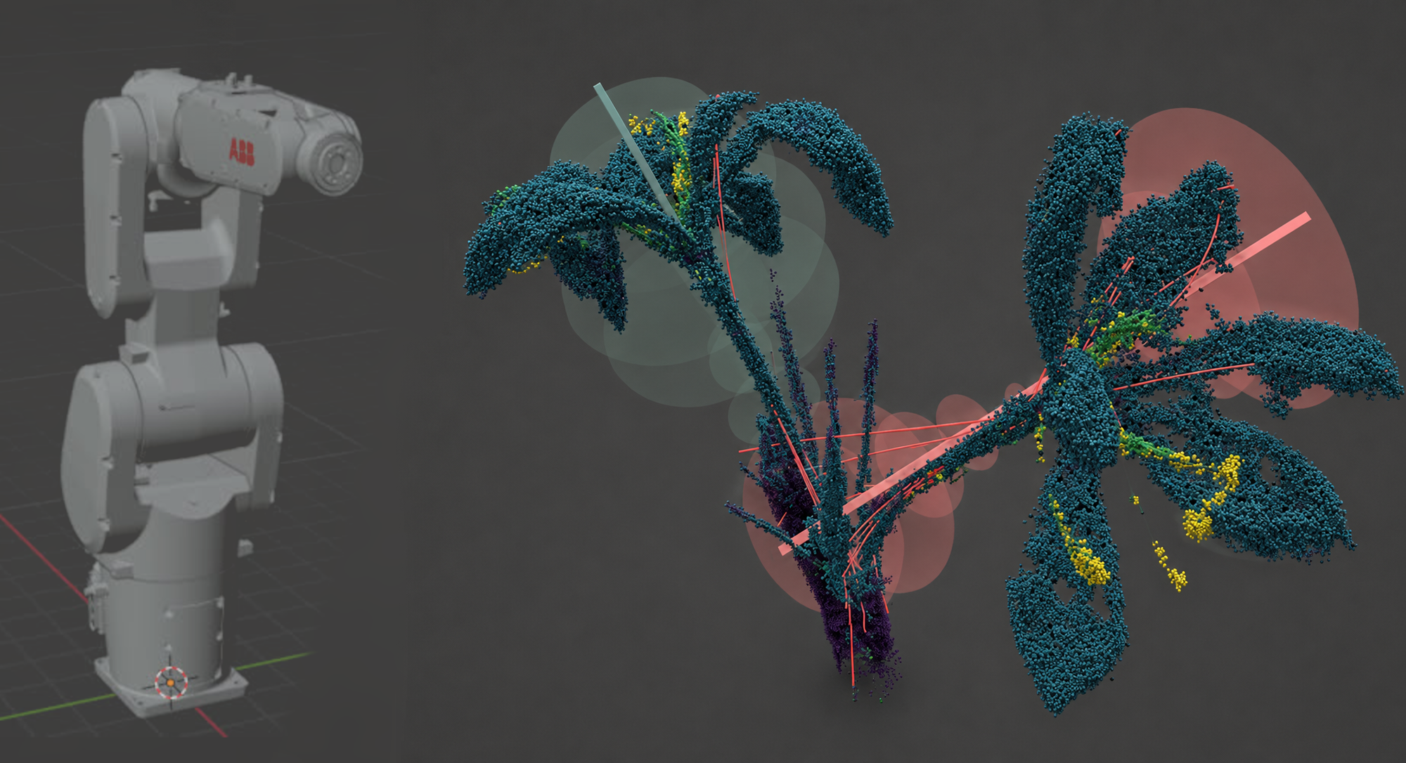 3D estimation for saffron picking